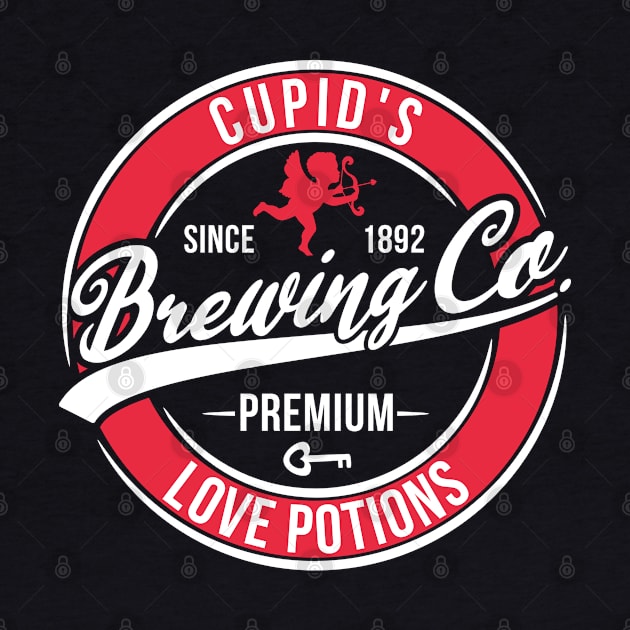 Cupids Brewing Co. - Valentines Design by qpdesignco